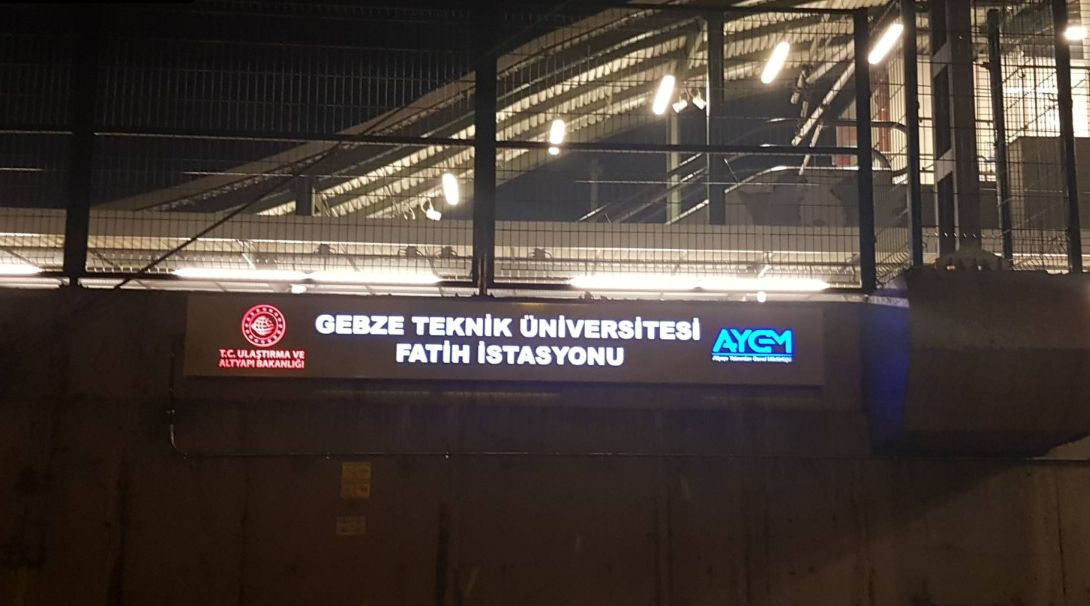 Fatih Marmaray İstasyonu giriş görünümü