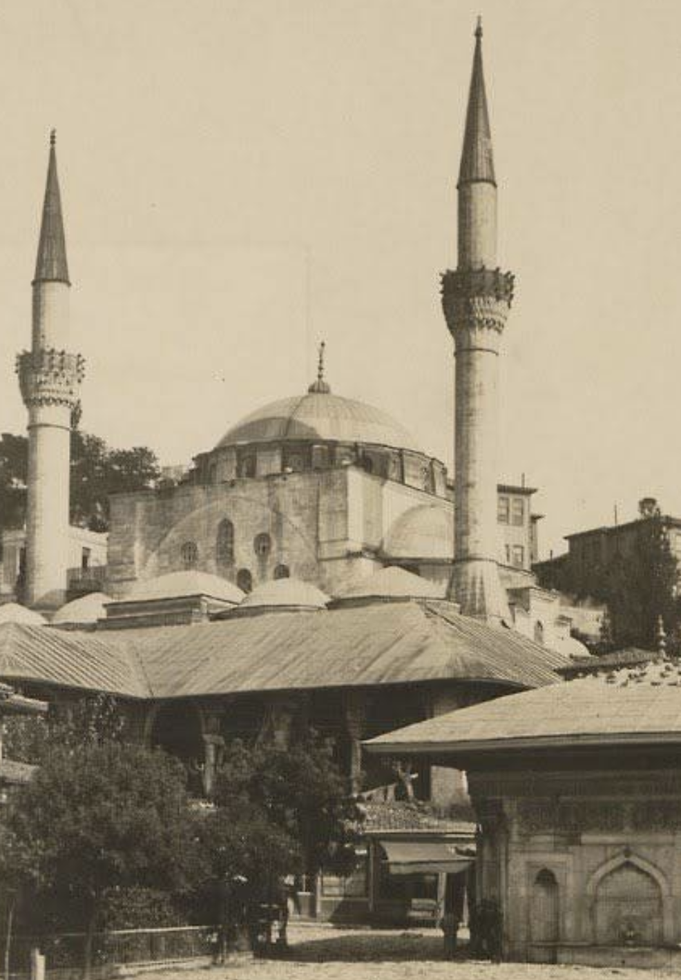 Üsküdar Mihrimah Sultan Camii tarihî görünümü